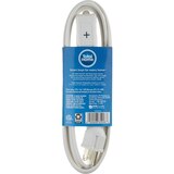 Total Home 8 Feet Indoor Cord, White, thumbnail image 2 of 3