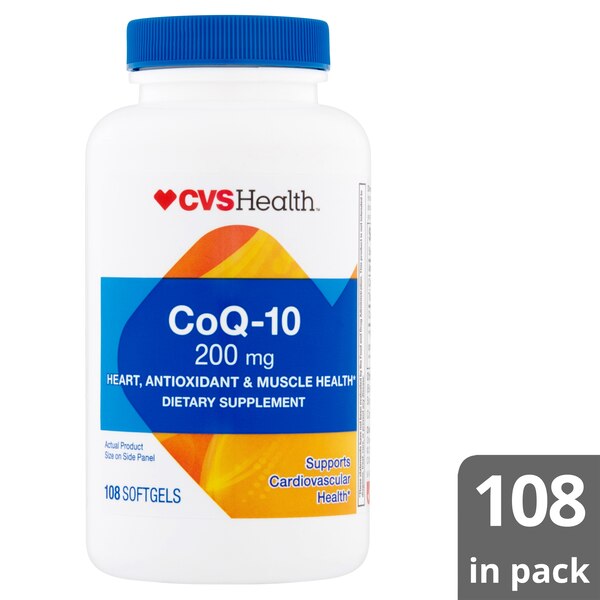 CVS Health Coenzyme Q10 Softgels 200mg