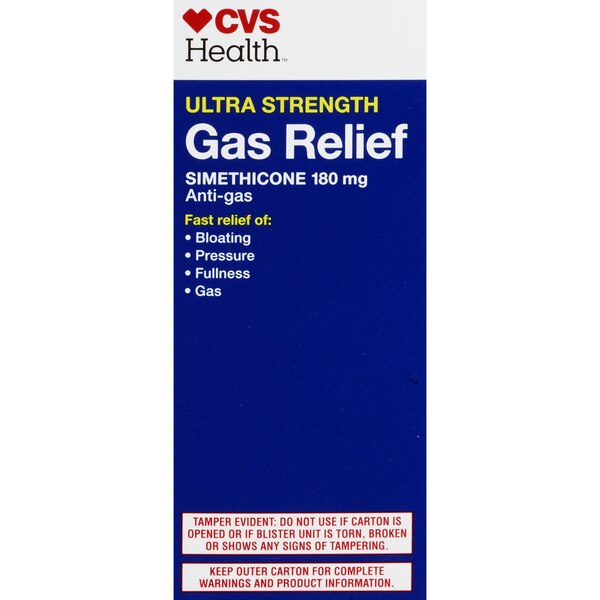 CVS Health Ultra Strength Gas Relief 180 MG Softgels