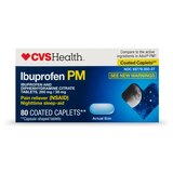 CVS Health Ibuprofen PM Pain Reliever & Nighttime Sleep-Aid Coated Caplets, thumbnail image 1 of 8