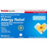 CVS Health 24HR Allergy Relief Loratadine Orally Disintegrating Tablets, thumbnail image 1 of 5