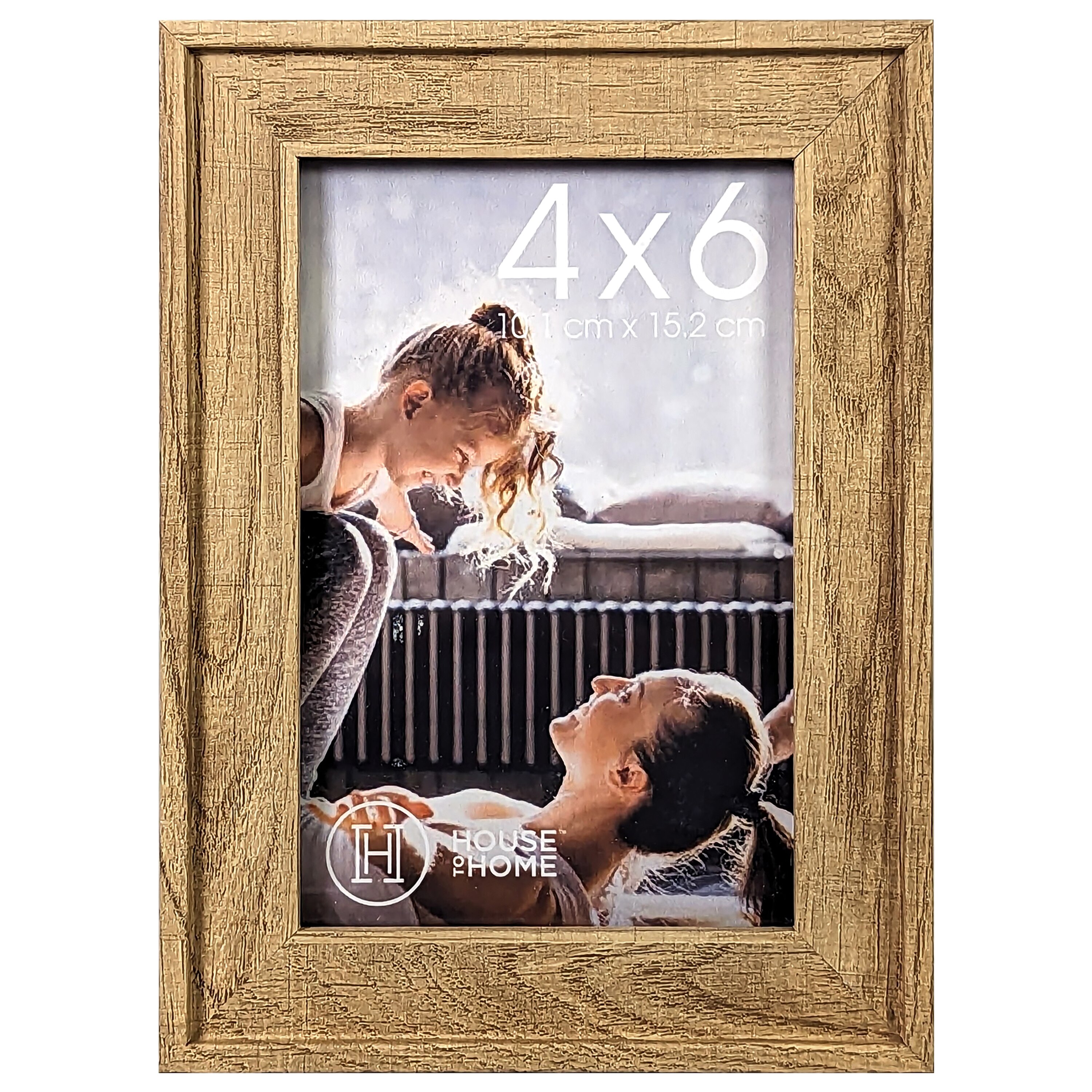 House to Home Natural Wood Tone Picture Frame, 4x6