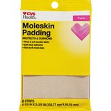 CVS Health Moleskin Foam Padding, 2 CT, thumbnail image 1 of 2