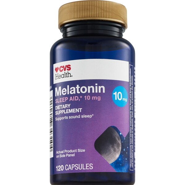 CVS Health Melatonin 10 MG Capsules