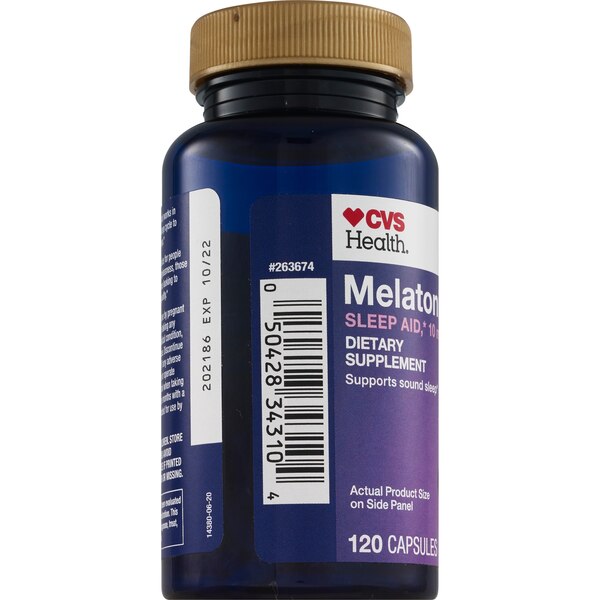 CVS Health Melatonin 10 MG Capsules