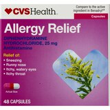 CVS Health Allergy Relief Diphenhydramine Capsules, thumbnail image 1 of 4