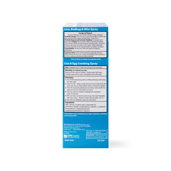 CVS Health Maximum Strength 3-Step Lice Solution Kit