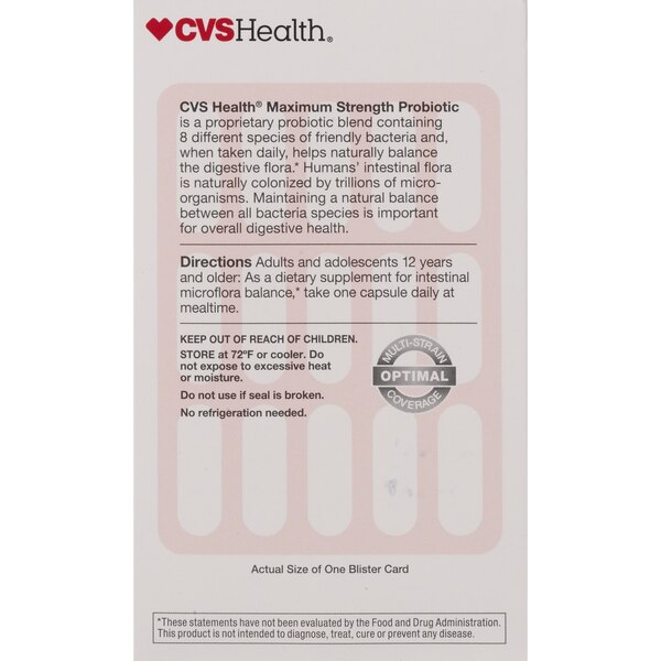 CVS Health Ultra Strength Probiotic Caplets