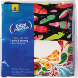 Total Home Tissue Slim Pack, Assorted Designs, 6 ct, thumbnail image 1 of 2