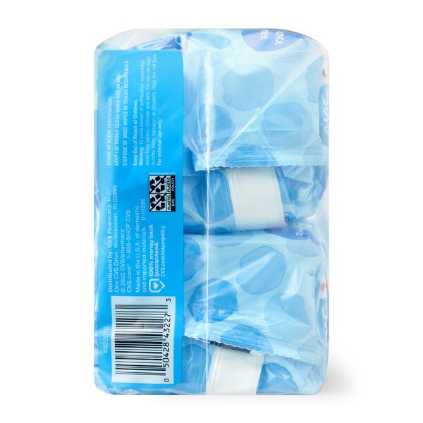 CVS Health Ultra-Soft Sensitive Cleansing Wipes, SoftPak