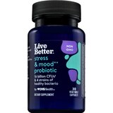 Live Better Stress And Mood Probiotic, 30 CT, thumbnail image 2 of 7