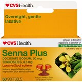 CVS Health Senna Plus Softgels, thumbnail image 1 of 5
