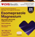 CVS Health Delayed-Release Acid Reducer Tablets, 20 MG, thumbnail image 1 of 2