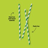 Total Home Earth Essentials Compostable Paper Straws 50 ct, thumbnail image 2 of 12