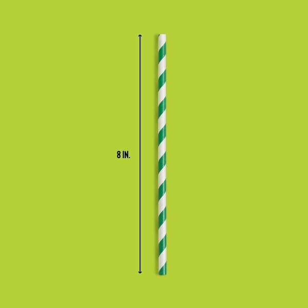 Total Home Earth Essentials Compostable Paper Straws 50 ct