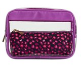 Pop-Arazzi Toiletry Bag, Clear, 2 CT, thumbnail image 1 of 5