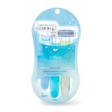 CVS Beauty Women's 4 Blade Disposable Razors, 3 CT, thumbnail image 1 of 4