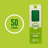Total Home Earth Essentials Compostable Straws, 50 ct, thumbnail image 5 of 11