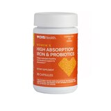 CVS Health High Absorption1 Iron & Probiotics, 30 Count, thumbnail image 1 of 4