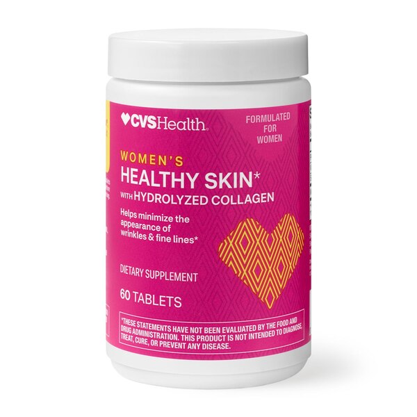 CVS Health Healthy Skin* with Hydrolyzed Collagen, 60 Count