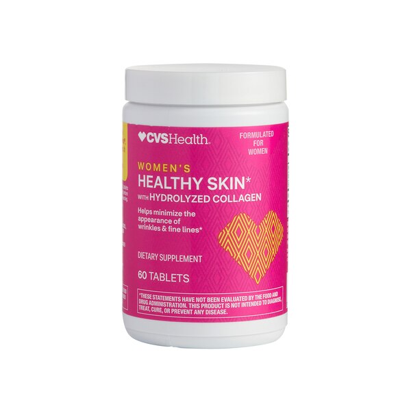 CVS Health Healthy Skin* with Hydrolyzed Collagen, 60 Count