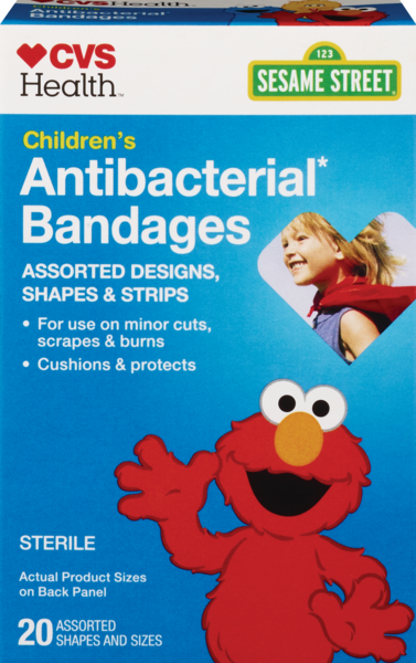 CVS Health Children's Anti-Bacterial Bandages