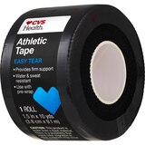 CVS Health East Tear Athletic Tape, Black, thumbnail image 3 of 4