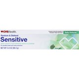 CVS Health Restore & Defend Sensitive Anti-Cavity Toothpaste, Fresh Mint, 3.4 OZ, thumbnail image 1 of 5