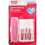 CVS Health Moderate Interdental Brushes, 16 CT, thumbnail image 1 of 2