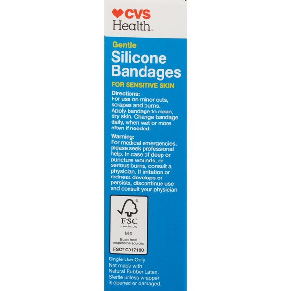 CVS Health Gentle Silicone Bandages