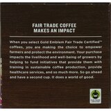 Gold Emblem Fair Trade French Roast Premium Ground Coffee Single-Serve Cups, 12 ct, thumbnail image 4 of 5