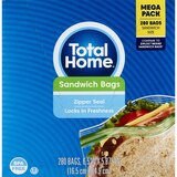 Total Home Sandwich Bags, 280 ct, thumbnail image 1 of 5