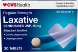 CVS Health Regular Strength Laxative Tablets, thumbnail image 1 of 5