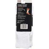 CVS Health Copper-Infused Crew Comfort Socks Unisex, 3 Pairs, L/XL, thumbnail image 2 of 2