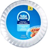 Total Home Premium Plastic Plates, 10 ct, thumbnail image 1 of 2