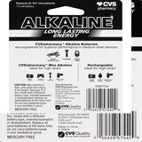 CVS Alkaline Batteries AA, 16 ct, thumbnail image 2 of 2