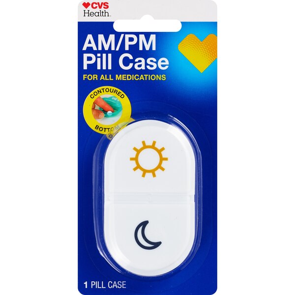 CVS Health AM/PM Pill Case