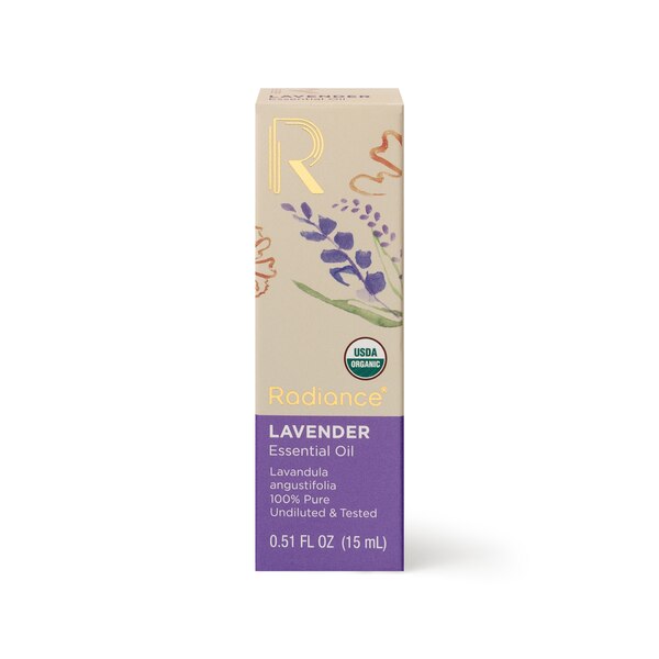 Radiance 100% Organic Essential Oil Blend Lavender, 0.51 OZ