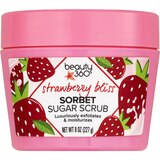 Beauty 360 Sorbet Sugar Scrub, Strawberry or Lemon, 8 OZ, thumbnail image 1 of 4