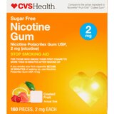 CVS Health Sugar Free Nicotine Gum, Fruit, thumbnail image 1 of 2