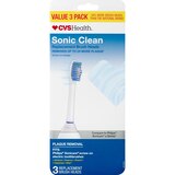 CVS Health Sonic Clean Replacement Brush Heads, thumbnail image 1 of 3