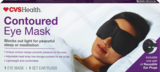 CVS Health Contoured Eye Mask + One Pair of Ear Plugs, thumbnail image 1 of 1