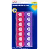 CVS Health Weekly Pill Planner, 2 PACK, thumbnail image 1 of 4