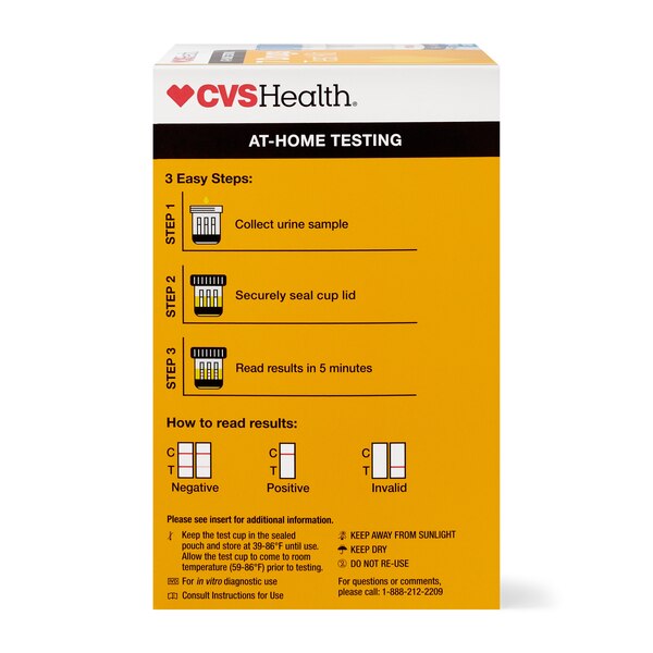 CVS Health Home Drug Test Kit, 7 Drugs