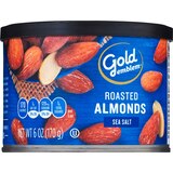 Gold Emblem Roasted Sea Salt Almonds, 6 oz, thumbnail image 1 of 4