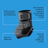 CVS Health Adjustable Stabilizing Ankle Support, thumbnail image 3 of 10