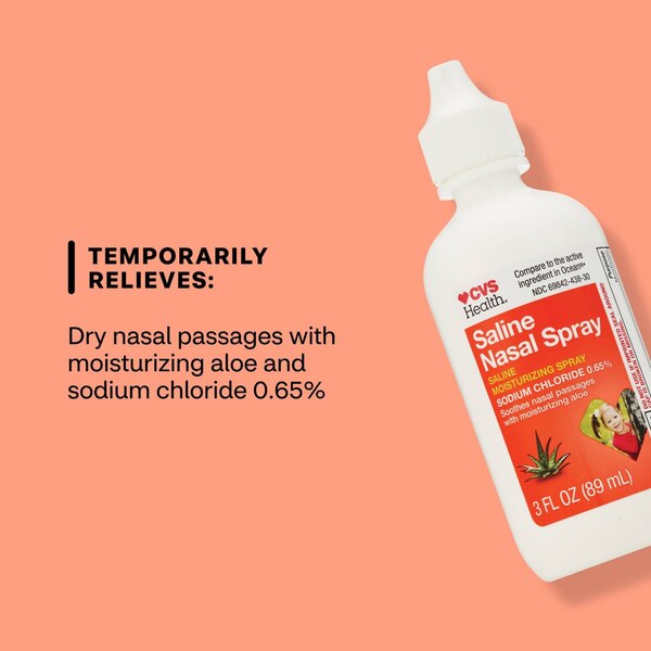 CVS health Saline Nasal Spray, 3 OZ