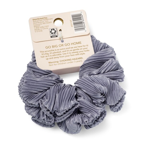 GSQ by GLAMSQUAD Oversized Pleated Scrunchie, 1 CT