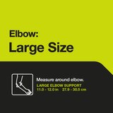 CVS Health Moderate Compression Support Elbow Pads, thumbnail image 5 of 10