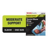 CVS Health Moderate Support Tennis Elbow Strap, thumbnail image 2 of 10